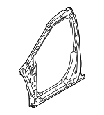 71130R0000 - Body: Aperture Reinforced for Kia: Carnival Image