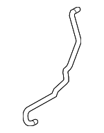 64219124672 - : HVAC Heater Hose for BMW: X5, X6 Image