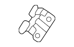 2306980014 - Body: Body A-Pillar Trim Panel Clip for Mercedes-Benz Image