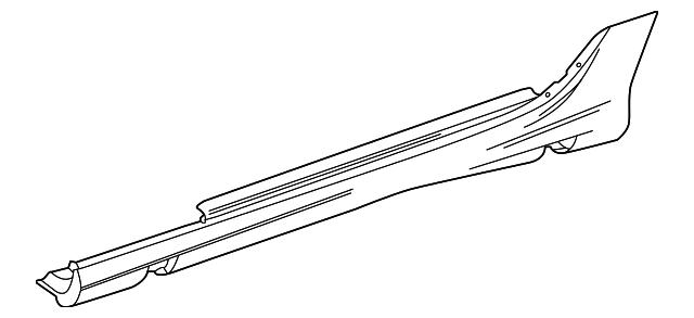 172-698-01-54-9999 - Side Member Paneling | Mercedes-Benz USA LLC