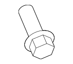 11588337 - Body: Grip Handle Bolt for GM Image
