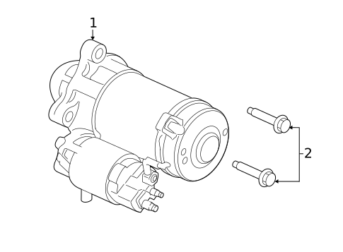 Starter for 2019 Ford F-150 #1