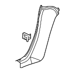 20787227 - Body: Lock Pillar Trim for Chevrolet: Corvette Image