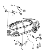 68079862AH - Electrical: Liftgate Wiring for Mopar Image