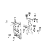 68666544AA - : Body Controller Module for Mopar Image