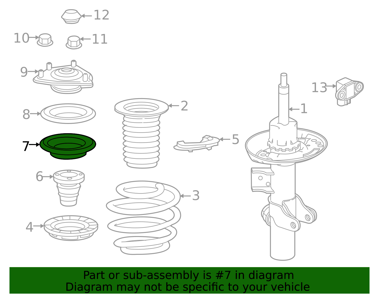 51688-T60-J01 - 2023-2024 Honda Civic - Spring Seat | Genuine Honda Parts