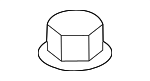 90213TBAA00 - Suspension: Suspension Strut Nut for Honda Image