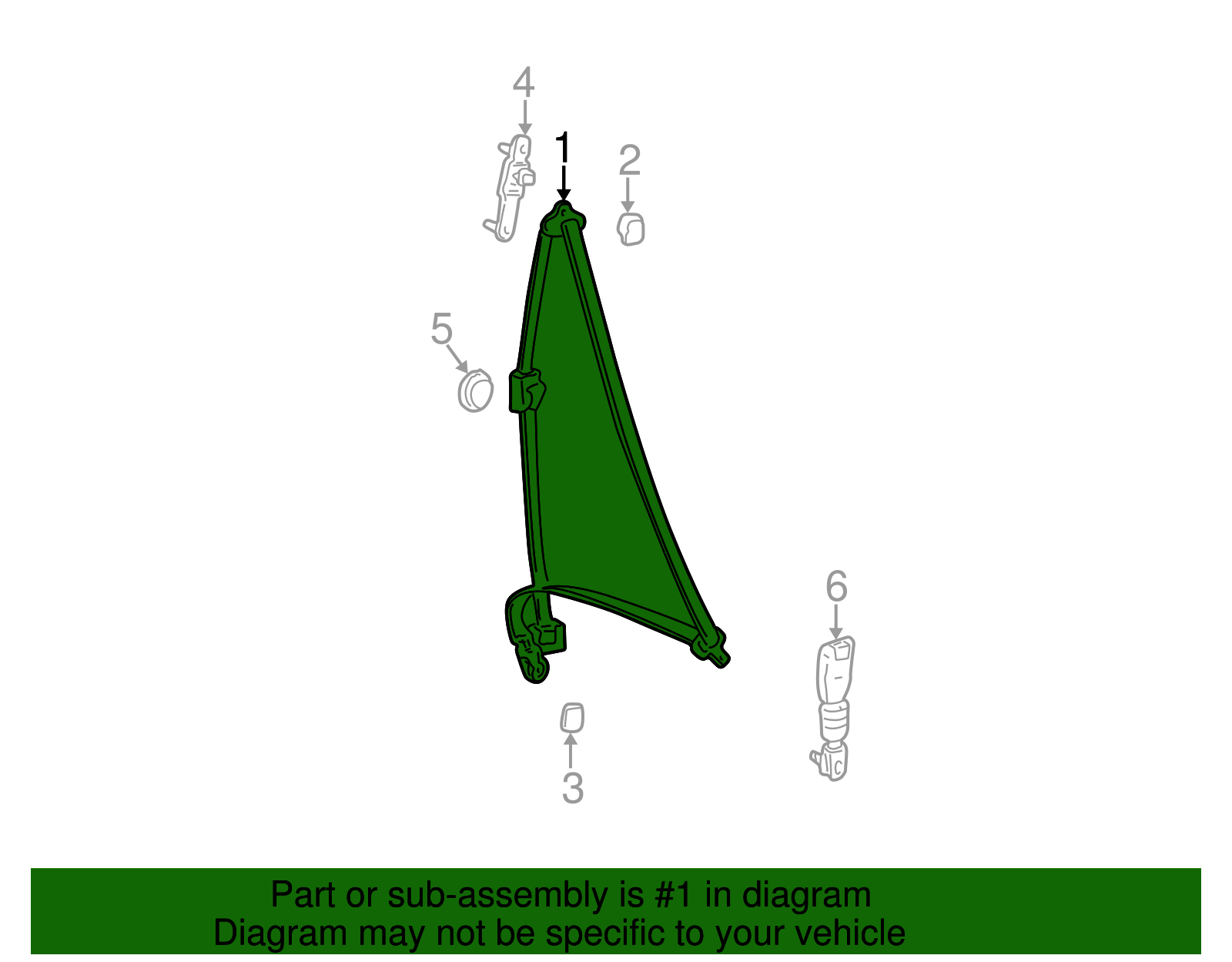 hyundai-88810-38500-lt-belt-retractor-1999-2000-hyundai-sonata