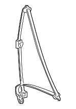 8881038501SR - : Belt &amp; Retractor for Hyundai Image