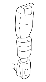 8883038301LT - : 2001 Hyundai Sonata - Buckle for Hyundai: Sonata Image