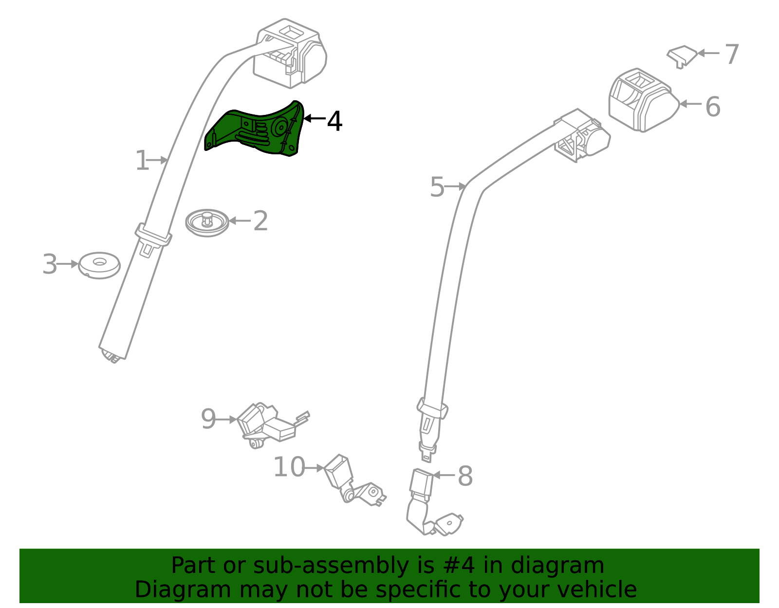 Bracket - BMW (72117489632)