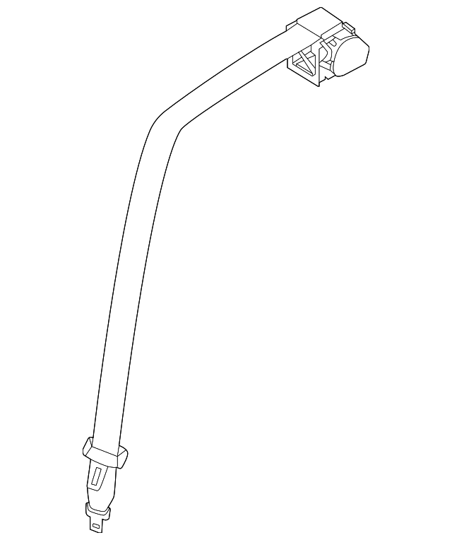 Center Belt Assembly - BMW (72-11-8-076-494)
