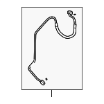 3C0820721N - HVAC: AC Hose for Volkswagen Image