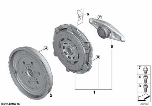 Mechanical Clutch for 2017 BMW M2 #0