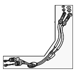 54310T21A01 - Body: Cable Assembly for Honda Image