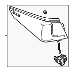 8155006631 - : Tail Lamp for Lexus: ES250, ES300h, ES350 Image