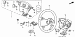 78514S04N61ZB - Chassis: CAP, R. BODY COVER *NH178L* (EXCEL CHARCOAL) for Honda Image