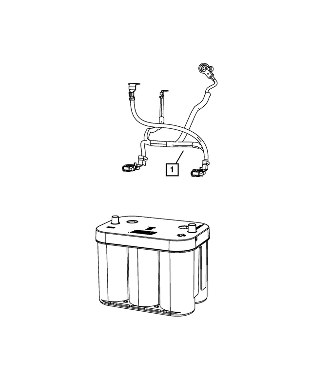 5084111AE - Electrical: Battery Wiring for Mopar Image