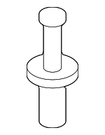 1416003130 - Body: Bumper Cover Rivet for Kia: K5, Niro, Niro EV, Optima, Sedona, Sorento, Spectra, Spectra5 Image