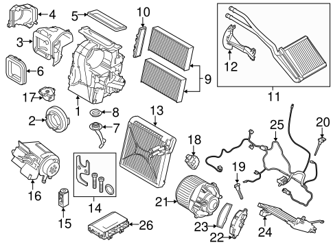 miniのエアコン部品 MINI ミニ エアコンプレッシャーセンサー ＜ BMWパーツ専門プロ