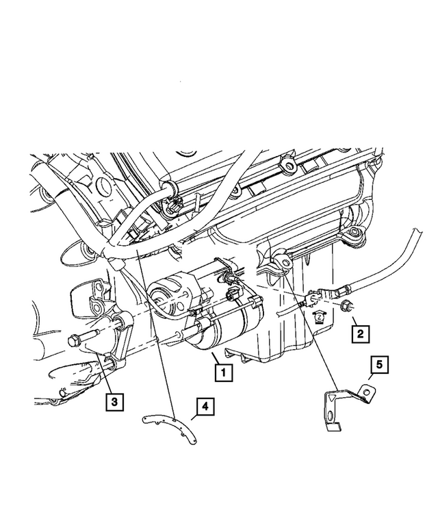 R5030076AC - : Engine Starter, Remanufactured for Mopar Image