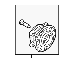 51750S1000 - Brakes: Hub Assembly for Hyundai Image