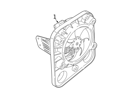 Auxiliary Cooling Fan for 2020 BMW i3 #0
