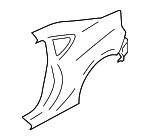 51439CA0109P - Body: Quarter Panel for Subaru: BRZ Image