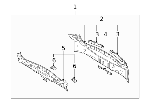 Rear Body for 2009 Mazda CX-9 #0