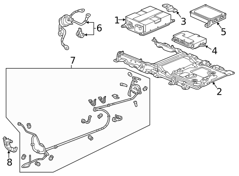 Hybrid Components for 2016 Acura RLX #0