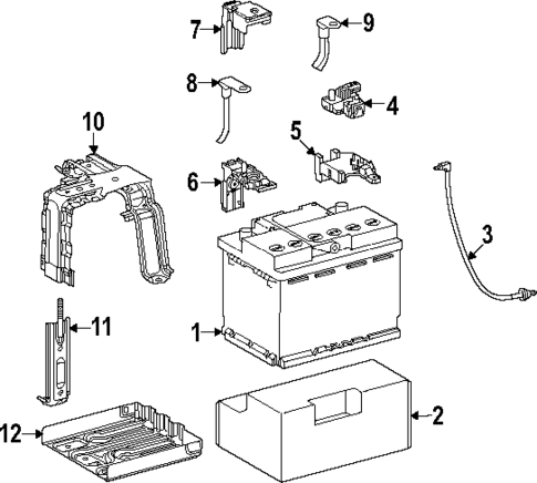 Battery for 2025 Lexus NX350h #0