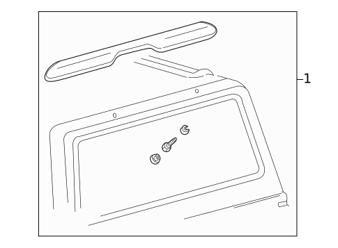 Air Deflector for 2001 Ford Explorer Sport #0