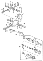 XR3Z4033AA - Universals &amp; Rear Axle: Axle Cover for Ford Image