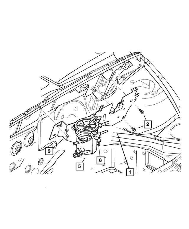 6505900AA - Fuel: Tapping Hex Flange Head Screw for Mopar Image