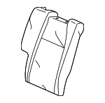 82121T7WA61ZA - Body: Seat Back Cover for Honda: HR-V Image