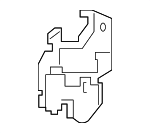 82220T5RA71 - Body: Lock Assembly for Honda: Fit, HR-V Image