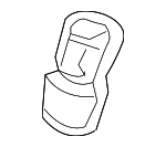 82124T5RA11ZB - Body: Anchor Cover for Honda: HR-V Image