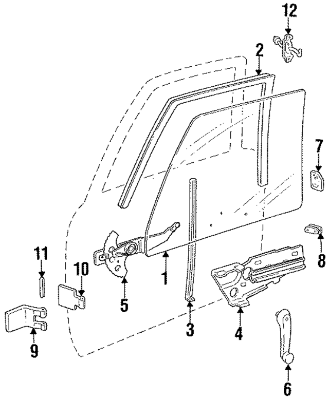 4480145 - Body: Striker for Mopar Image