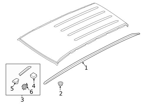 Luggage Carrier for 2021 Kia Telluride #0