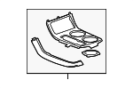 22796102 - Body: Trim Plate for GMC: Acadia, Acadia Limited Image