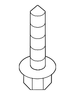 913205046 - Body: Air Deflector Screw for Suzuki Image