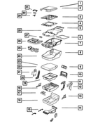68066324AA - Interior Trim: A/C And Heater Duct for Dodge: Ram 1500, Ram 2500, Ram 3500 | Ram: 1500, 1500 Classic, 2500, 3500 Image