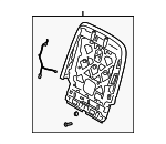 88310S8020 - Body: Seat Back Frame for Hyundai Image