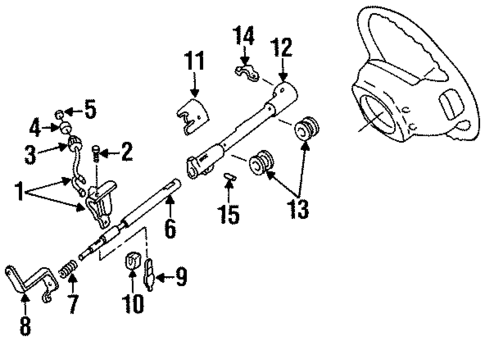 Housing & Components for 1995 Ford Ranger #1