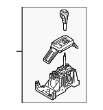 9G1Z7210CA - Body: Shifter Assembly for Ford Image