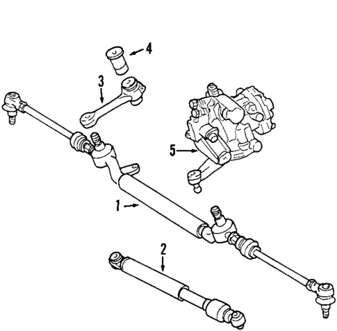 Steering Gear & Linkage for 2006 Chrysler Crossfire #1