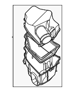 13715A1BC40 - : Air Cleaner Assembly for BMW: 530i, 530i xDrive Image
