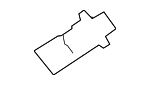 13628485041 - Engine: Air Mass Sensor for BMW Image