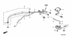 16725PNA003 - Engine: CLAMP A, FUEL HOSE for Honda Image