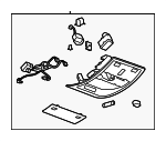 25977604 - Body: Overhead Console for GM Image